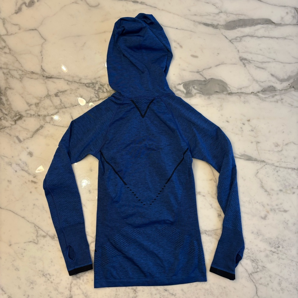 Nike Pro Hooded Blue Long Sleeve Pullover / Women’s XS